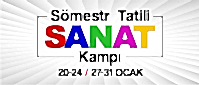 Sömestr Tatili Sanat Kampı