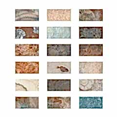 FOSSIL MIX PORSELEN HAVUZ SERAMİĞİ