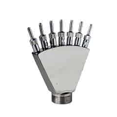 9 Nozullu Yelpaze Fıskiye