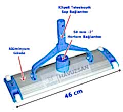 Havuz Temizlik Vakum Süpürgesi | 2'' (50 mm) L=46 cm