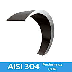 Havuz Şelalesi Kobra Model 40x80 cm | 304 Paslanmaz Çelik