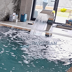 Havuz Şelalesi Kobra Model 40x80 cm | 304 Paslanmaz Çelik