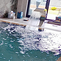 Havuz Şelalesi Kobra Model 40x80 cm | 316 Paslanmaz Çelik