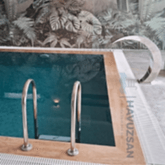 Havuz Şelalesi Kobra Model 40x80 cm | 316 Paslanmaz Çelik