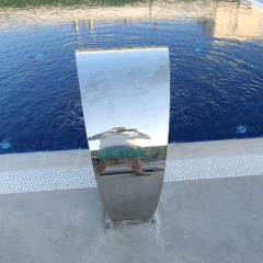 Havuz Şelalesi Kobra Model 60x90 cm | 304 Paslanmaz Çelik