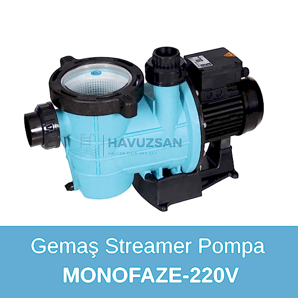 Streamer 2010 Havuz Pompası | Monofaze