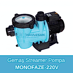 Streamer 2010 Havuz Pompası | Monofaze